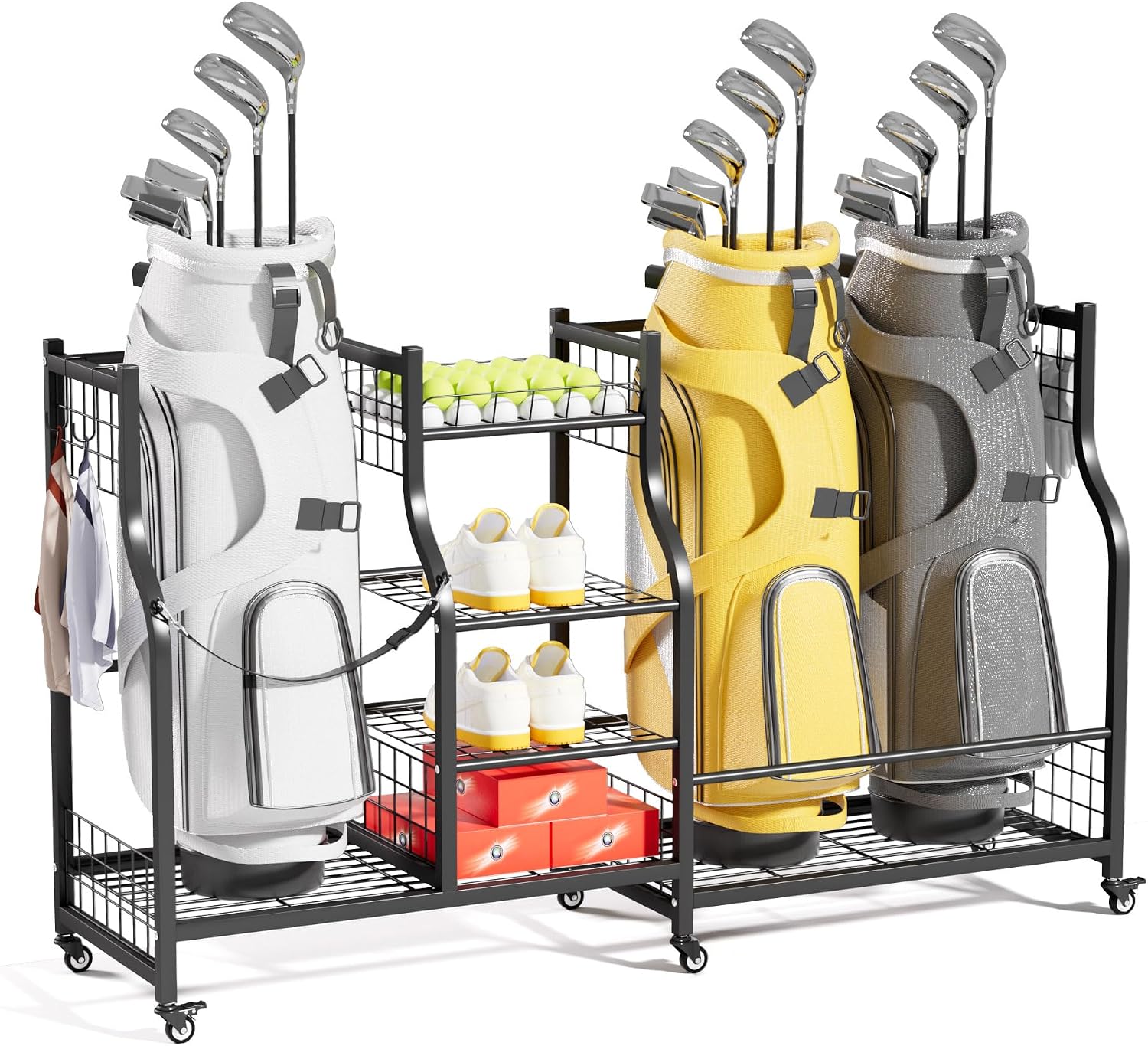Golf Equipment And Gear - Suporte Organizador de Sacolas de Golfe