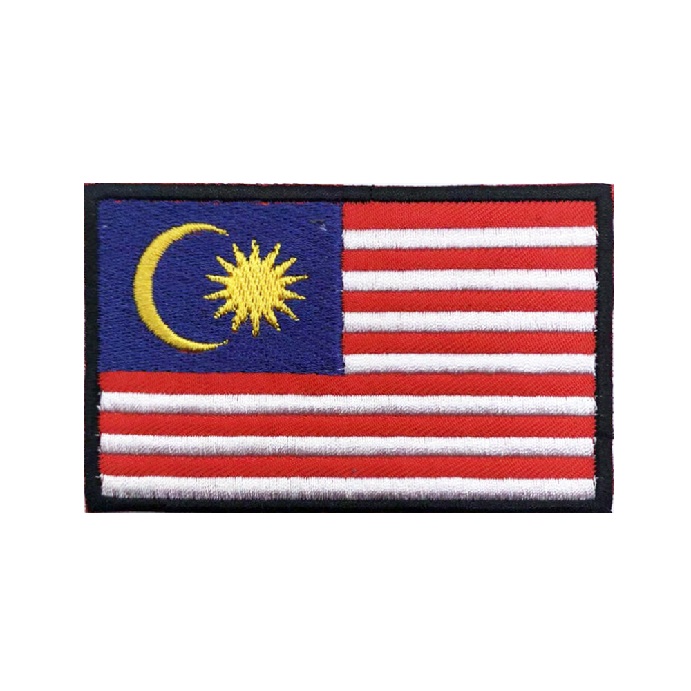 Golf Equipment Malaysia - Malaio bandeira malásia remendos braçadeira bordado