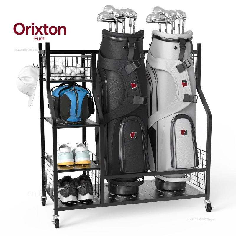 Suporte para Bolsa de Golfe, E - Golf Equipment Garage Storage avaliação e preço