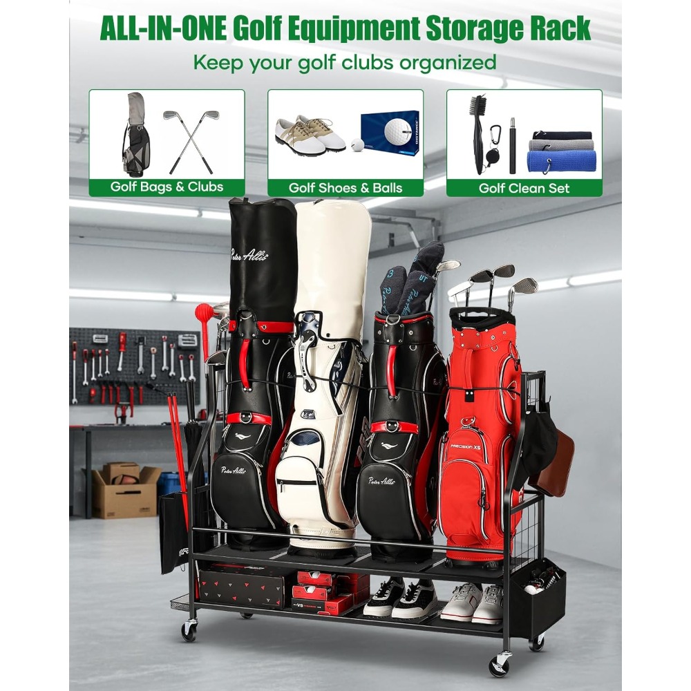 Suporte de Armazenamento para  - Golf Equipment Garage Storage avaliação e preço