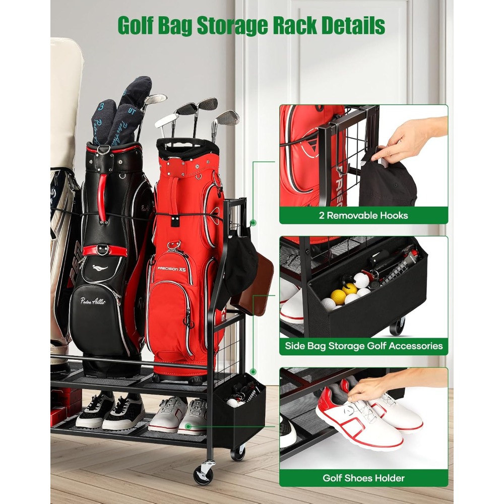 Suporte de Armazenamento para  - Golf Equipment Garage Storage avaliação e preço