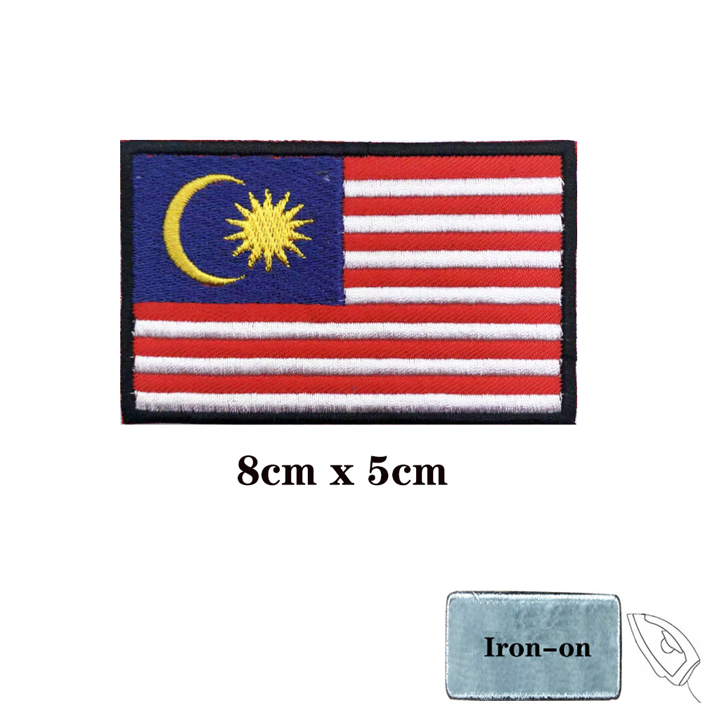 Malaio bandeira malásia remend - Golf Equipment Malaysia avaliação e preço