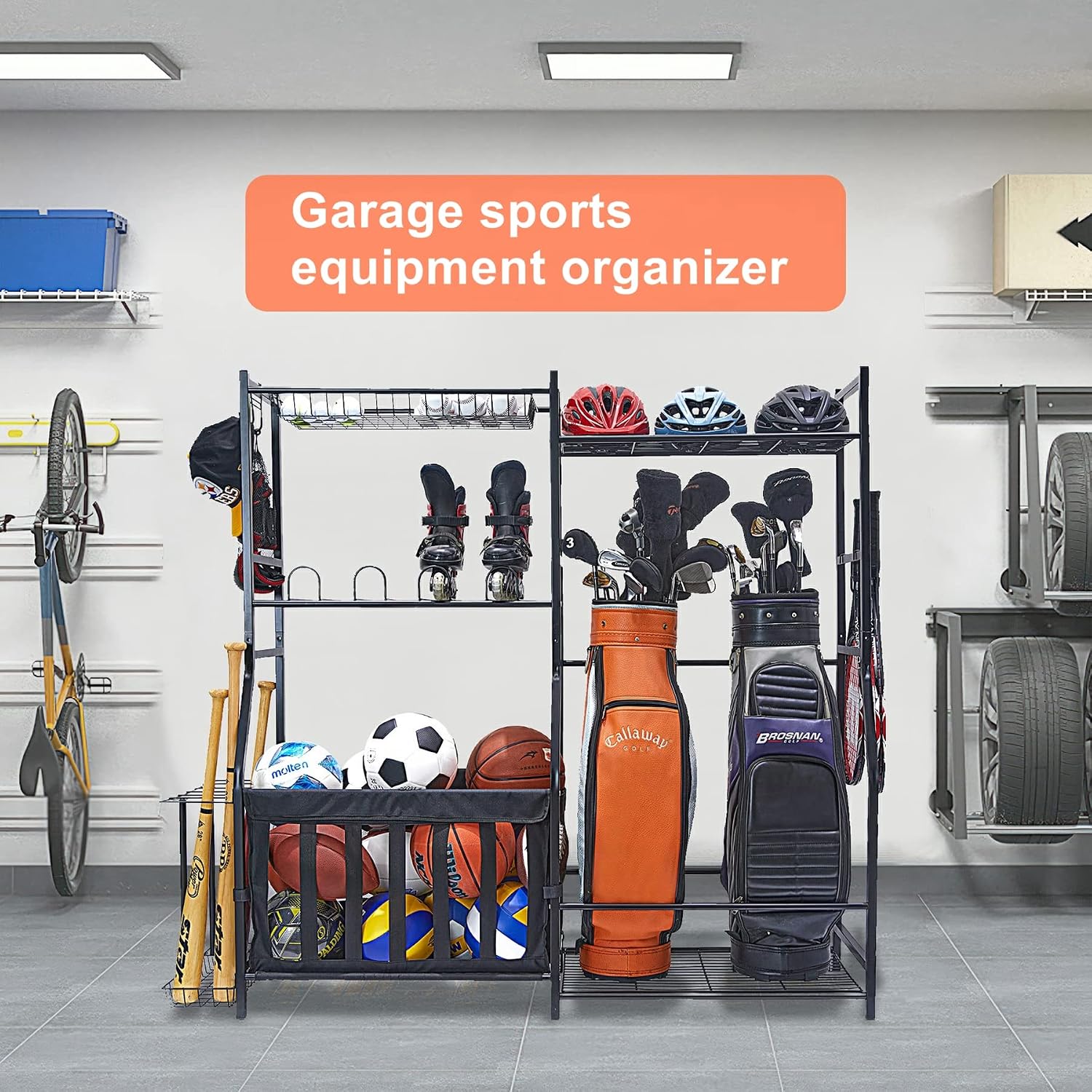 Suporte de Armazenamento para  - Golf Equipment Garage Storage avaliação e preço