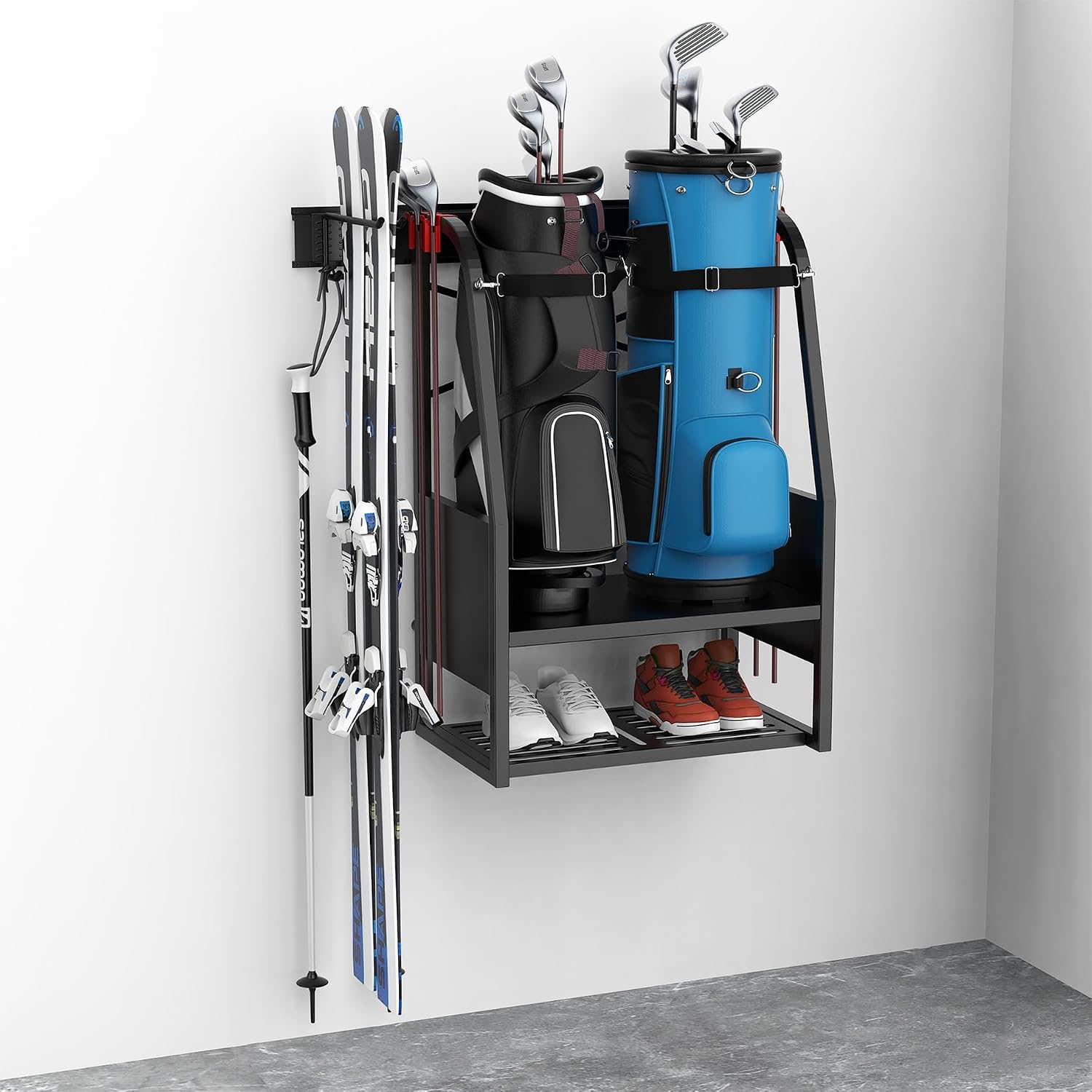 Organizador de Bolsas de Golfe - Golf Equipment Garage Storage avaliação e preço
