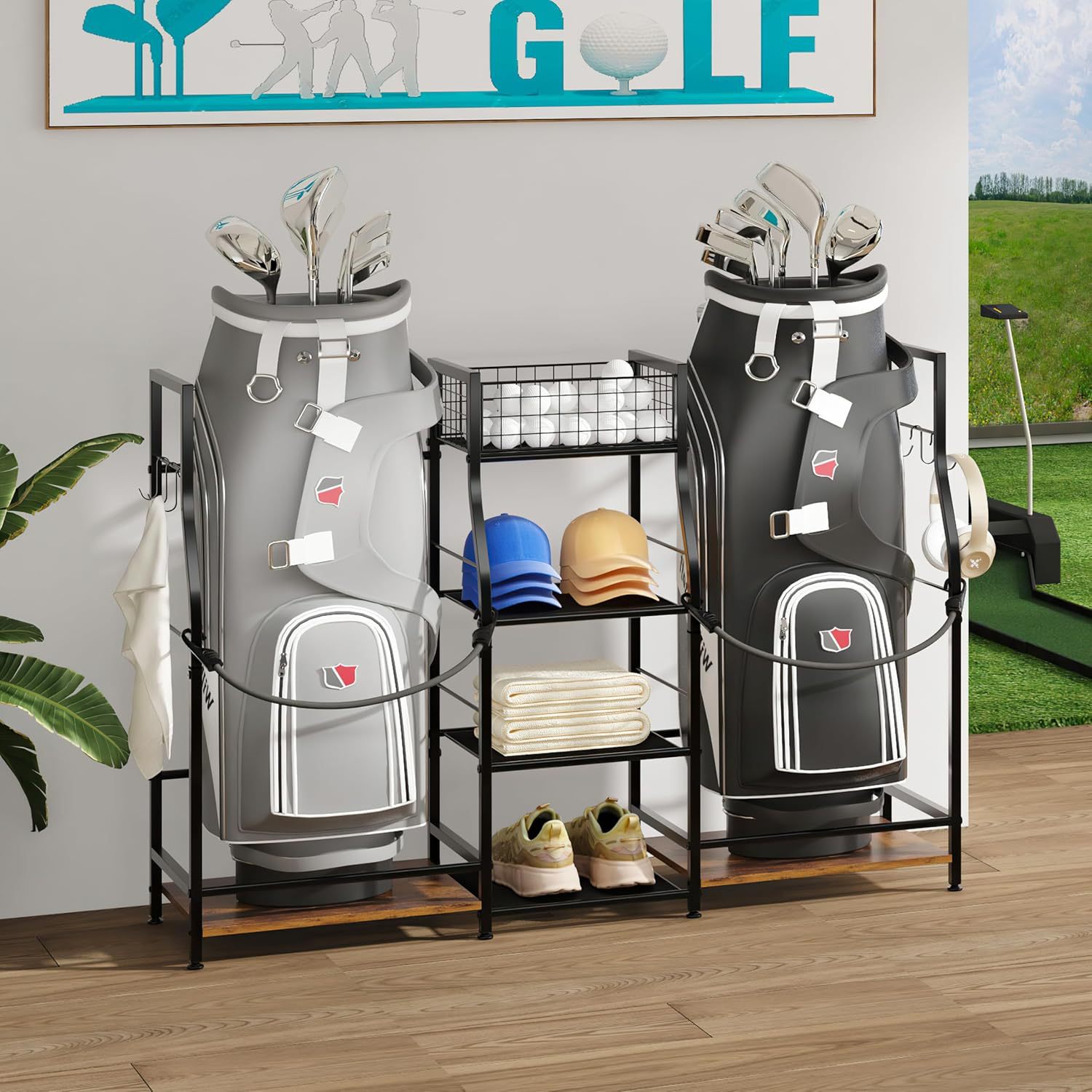 Venda direta da fábrica transf - Golf Equipment Garage Storage avaliação e preço